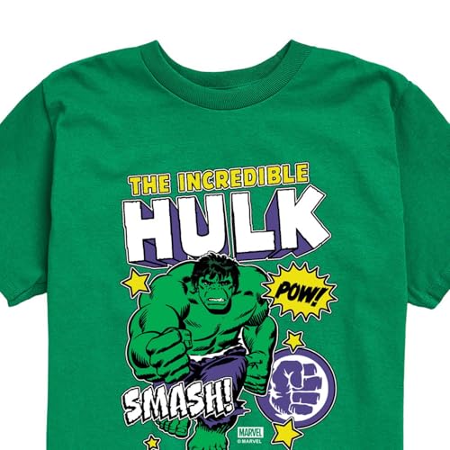 Marvel Hulk - Sticker Collage - Toddler and Youth Short Sleeve Graphic T-Shirt3
