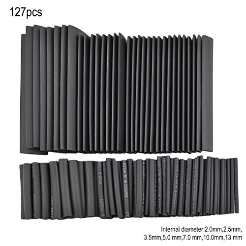 Triamisus 127pcs Guaina termorestringente per Tubi...