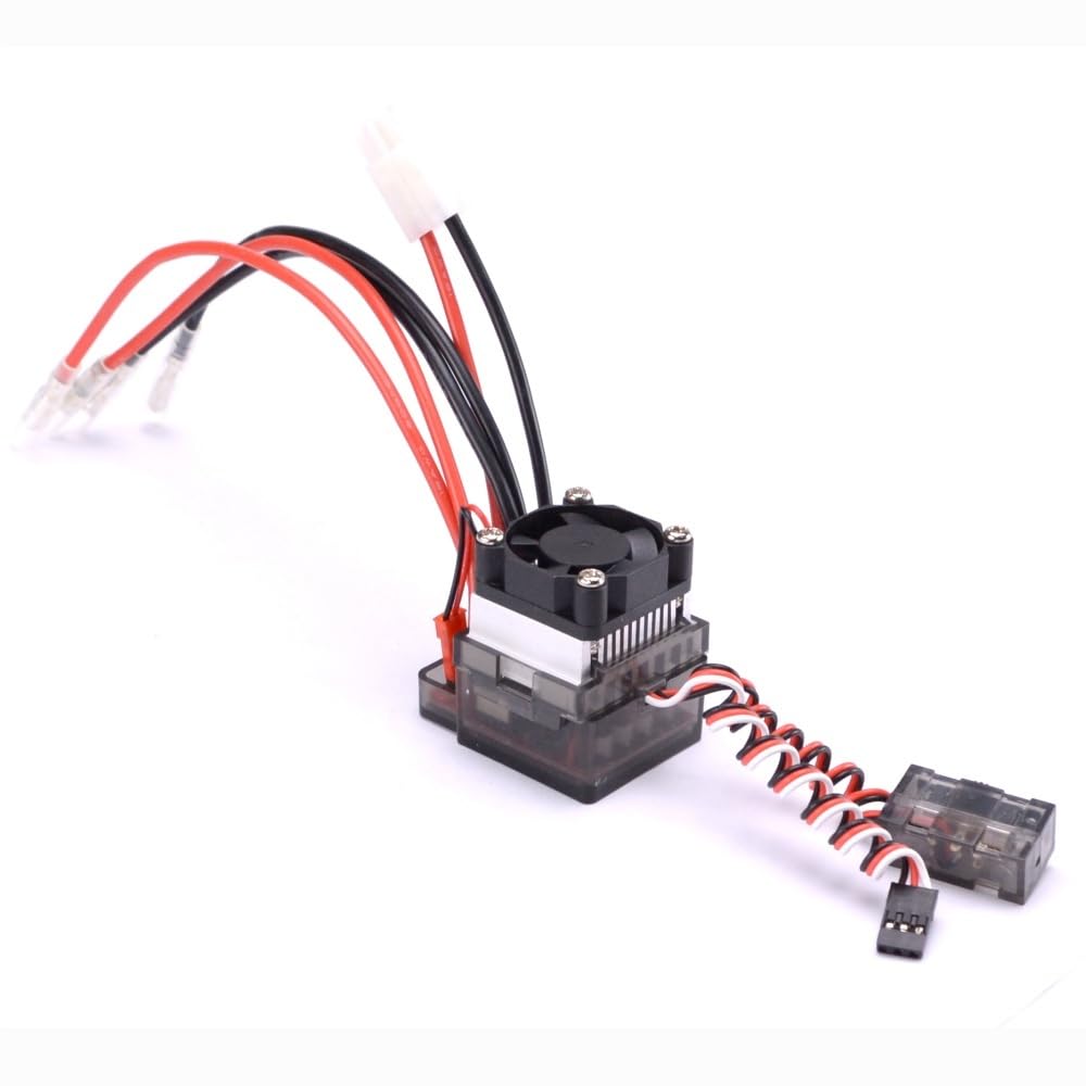 Napięcie ESC szczotkowany regulator prędkości 320A wtyczka pasuje do RC Car Truck Buggy Boat (ESC z wtyczką T)