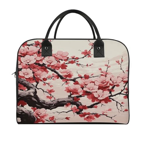 Maletín Floral Japonés para Laptop Ligero y Casual miniatura 3