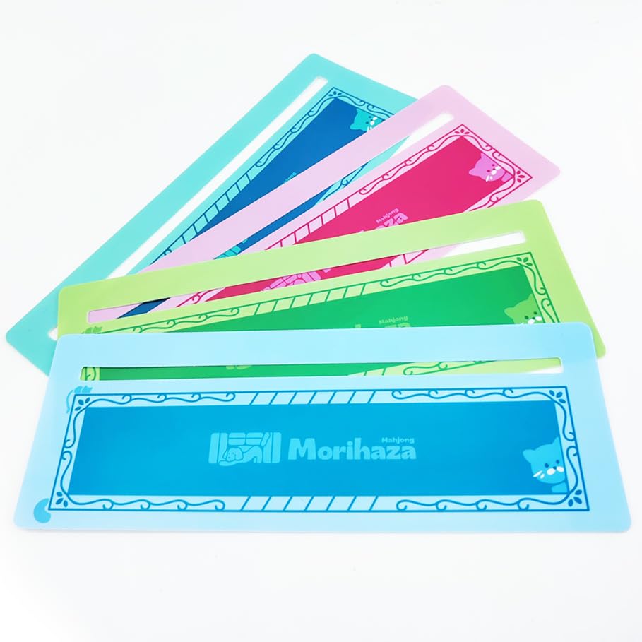 Mahjong Card Line Reader 4PCS, Strips para Lectura