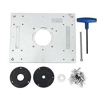 ATORSE Woodworking Router Table Insert Plate For Porter Cable 690 691 692 593