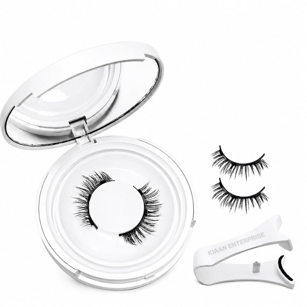 Magnetic Eyelashes for Women Lashes, Reusable Natural Looking False Lashes for Everyday Wear (Pack of 1)-picture-54
