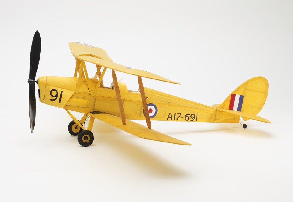 Buy Tiger Moth complete vintage model rubberpowered balsa wood