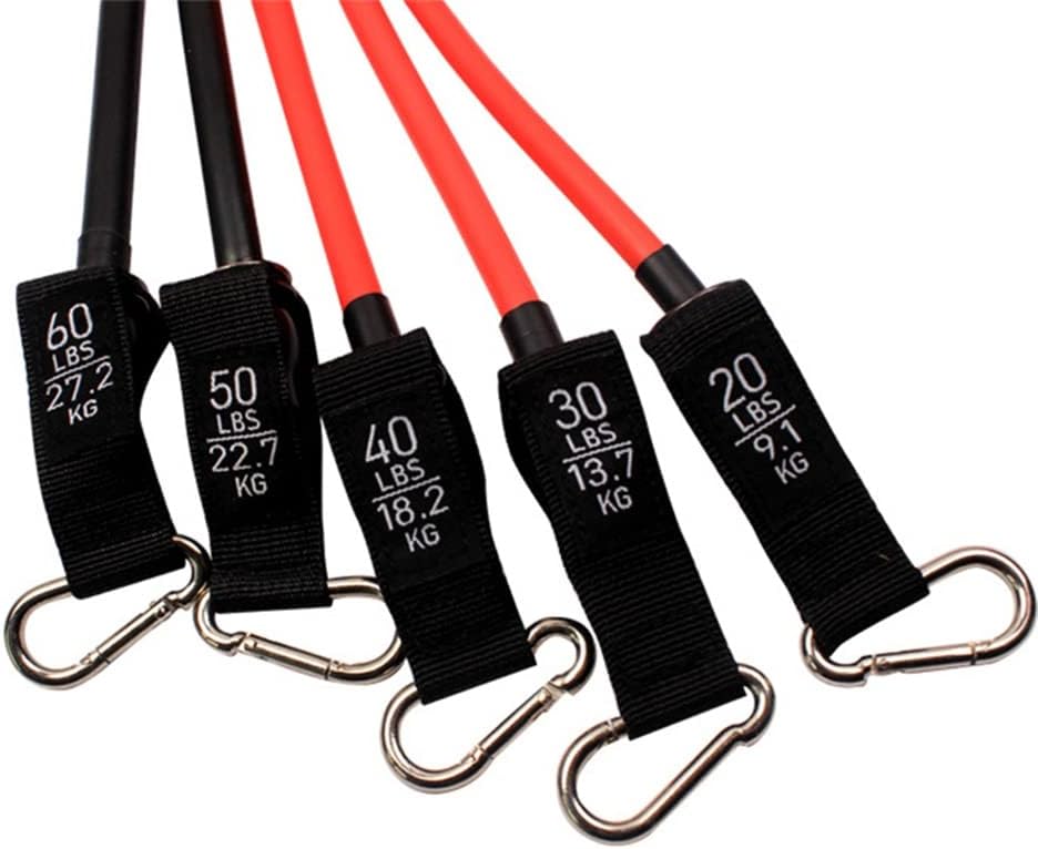 11 Pcs/Set Latex Resistance Bands Men Fitness Training Belt Yoga Pull Rope Gym Equipment Elastic Tube with Skipping
