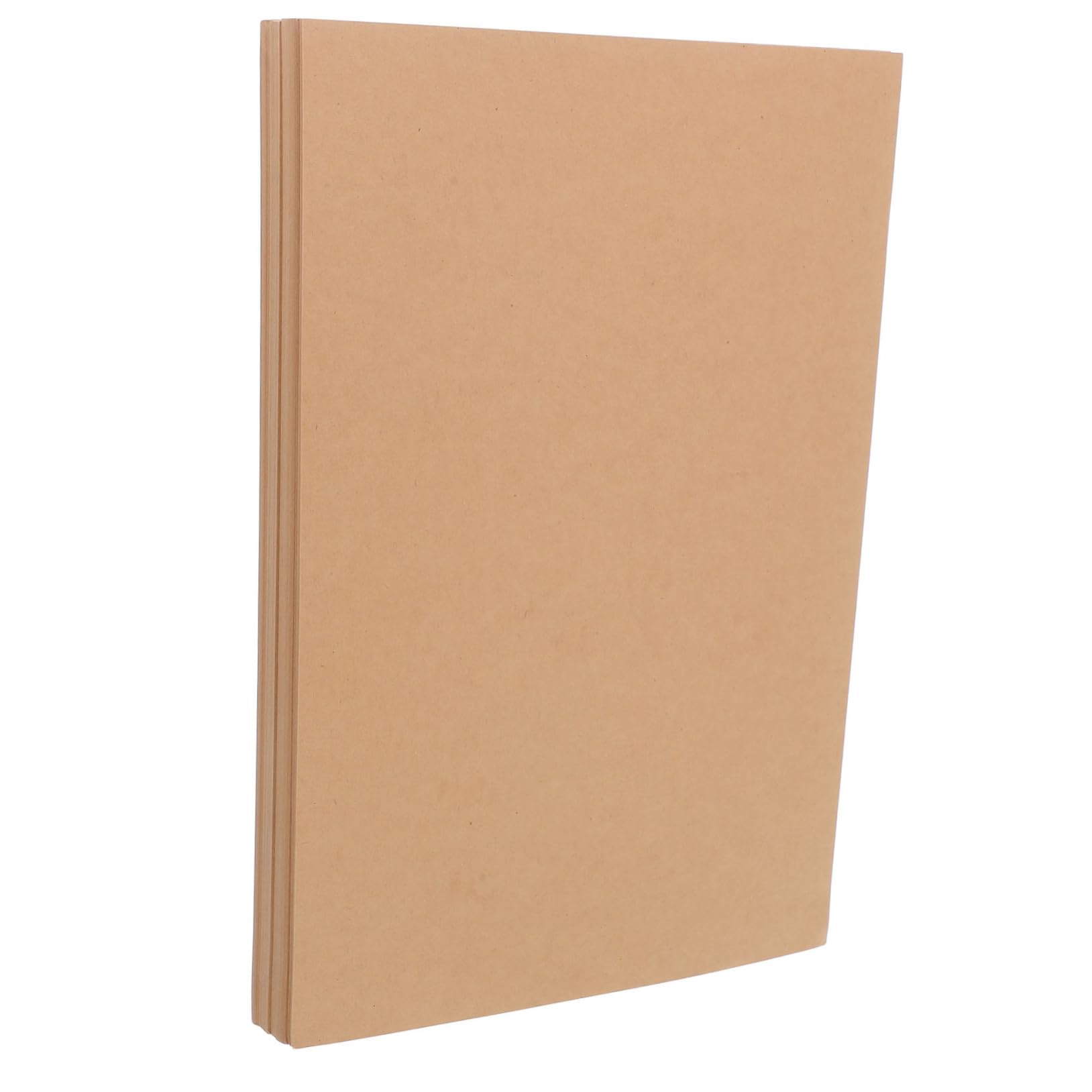 COHEALI 100 Feuilles Lot Cartes Kraft Marron Papier Cartonné pour Invitations DIY Artisanat Vœux Notes Personnalisées