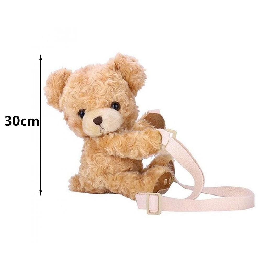 Amazon.co.jp: ショルダーバッグ かわいい 小さめ クマ ぬいぐるみ