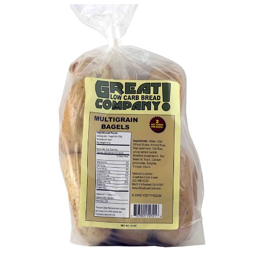 Great Low Carb Bread Co. - Plain Bagels - 1 Bag