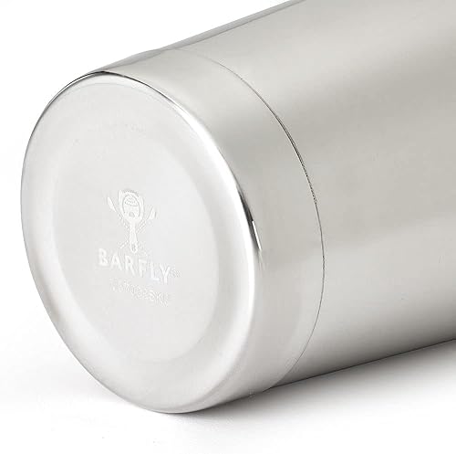 Miniatura 4 de Barfly Lata coctelera de 28 onzas, Día de los Muertos