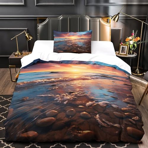 Linge de maison de qualité supérieure avec housse de couette 3D durable