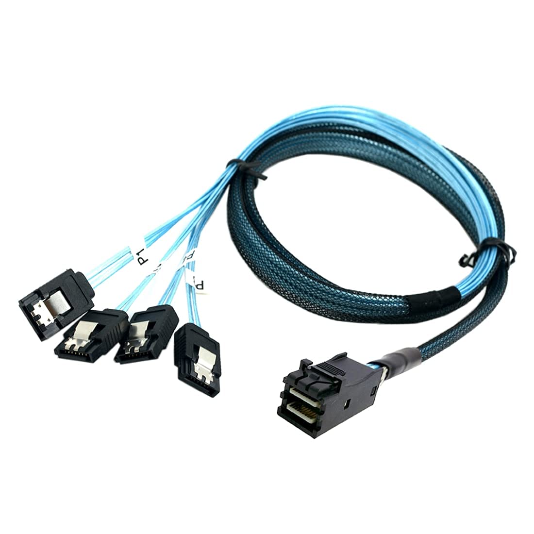 Amazon.co.jp: chenyang Mini SAS SFF-8643 ホスト 1~4 SATA 7ピン