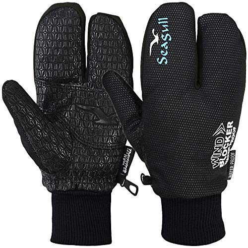 Warm Waterproof Breathable Wind Blocker Long Lasting MITTS Amara Sticky Palm Thinsulatel Split Fingers Mittens for Skiing Snowboarding Hiking Travel and Outdoor Winter Sports Gloves UK Size XS-2XL