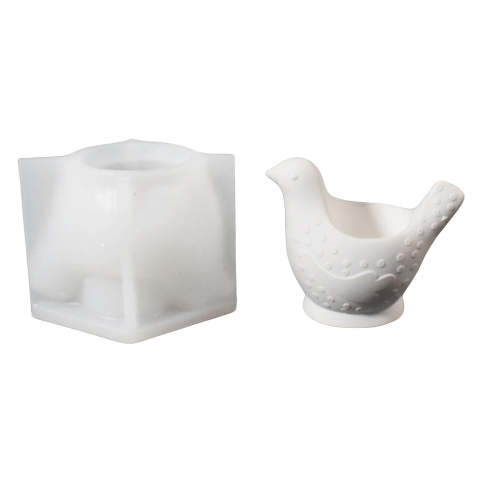XIOANG With Detailed Bird Shape Sturdy Silicone Materials for Craft Lovers Silicone Owner