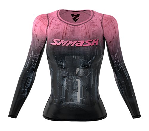 Smmash Femme Compression Manche Longue Top Harley Squad Crossfit (XS)