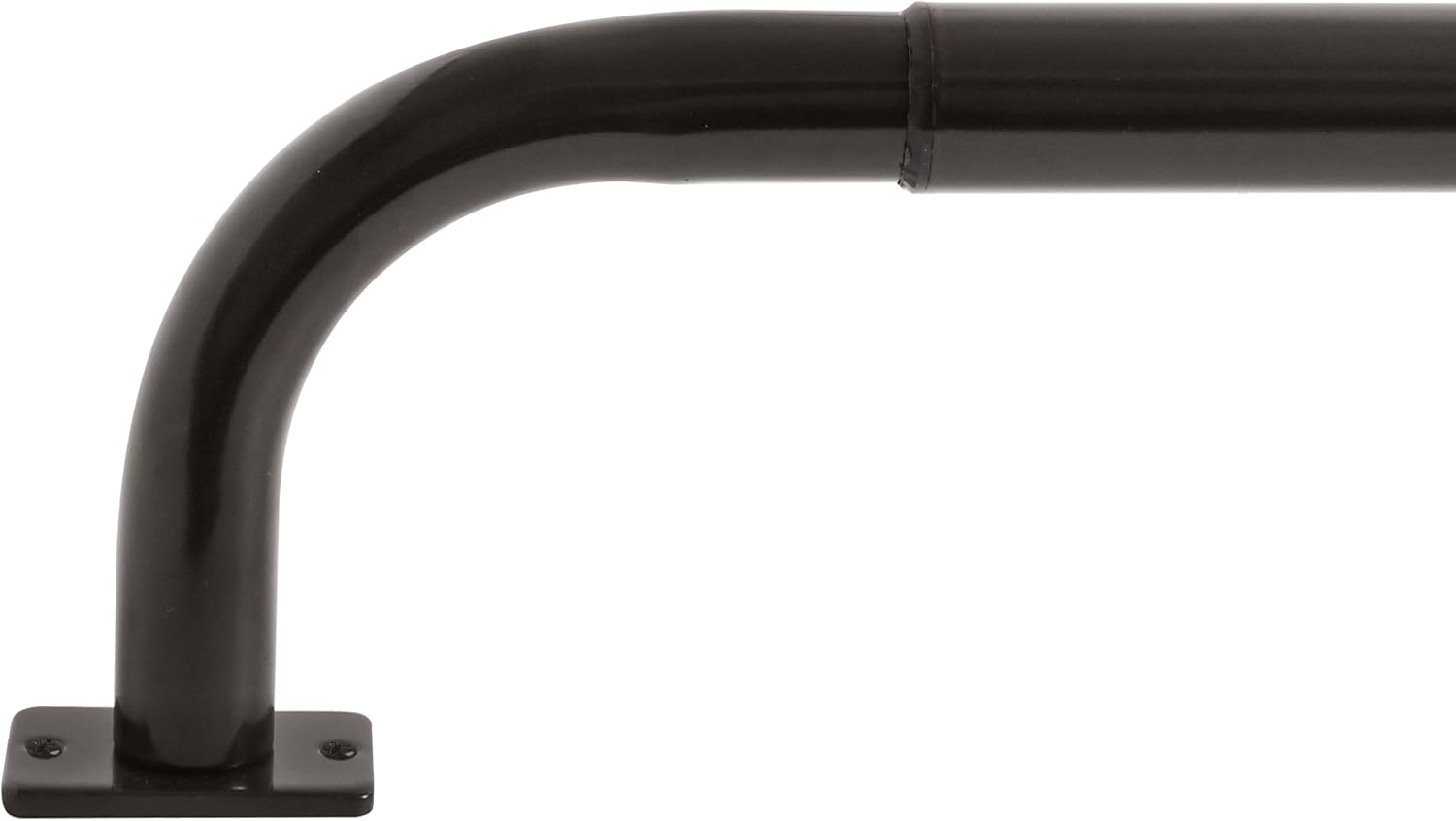 Meriville 1-Inch Diameter Wrap Around Blackout Curtain Rod, 84-Inch to 120-Inch, Oil-Rubbed Bronze