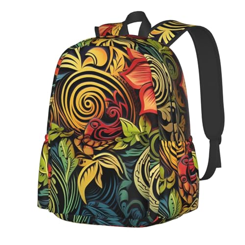 Travel Backpack for Women Men Decorative Painting Image Casual Daypack Large Capacity Nurse Bag