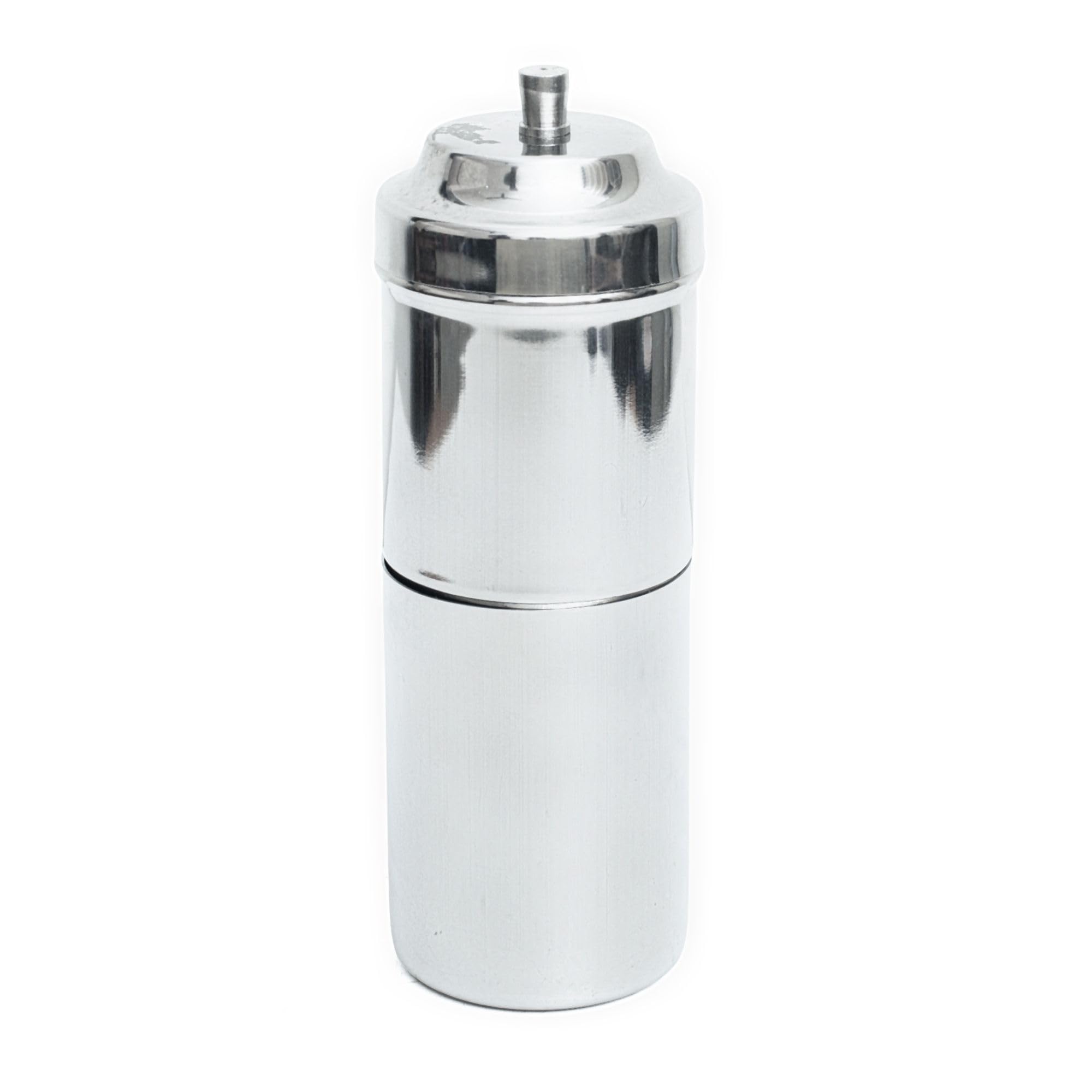 Traditional Stainless Steel South Indian Filter Coffee Maker for Authentic Drip Kaapi Reusable Phin Kumbakonam Pour Over Percolator