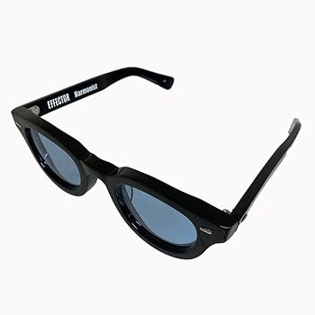 EFFECTOR distortion サングラス エフェクター ブルー 黒 EFFECTOR エフェクター サングラス distortion ディストーション BK/BL