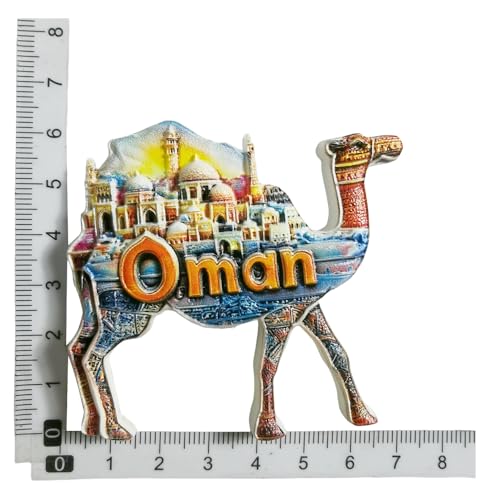 Imán Decorativo Oman 3D para Refrigerador miniatura 6