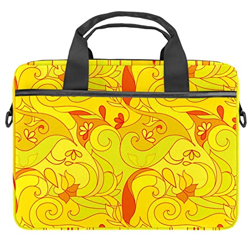 Sacoche bandoulière ordinateur anti-rayures 13-14.5" jaune