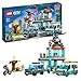 Produktbild LEGO 60371 City Hauptquartier der Rettungsfahrzeuge mit Feuerwehr-Hubschrauber, Krankenwagen, Motorrad und Polizeiauto, Spielzeug für Kinder ab 6 Jahren