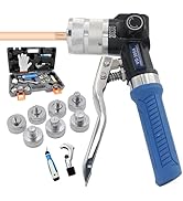 BANCHEE Copper Tube Expander Hydraulic Tube Swaging & Expanding Tool Kit Range 3/8" to 11/8" with...