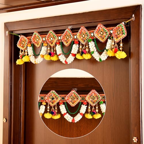 CraftVatika Toran for Main Door Entrance, Diwali Decor Items, Tra...