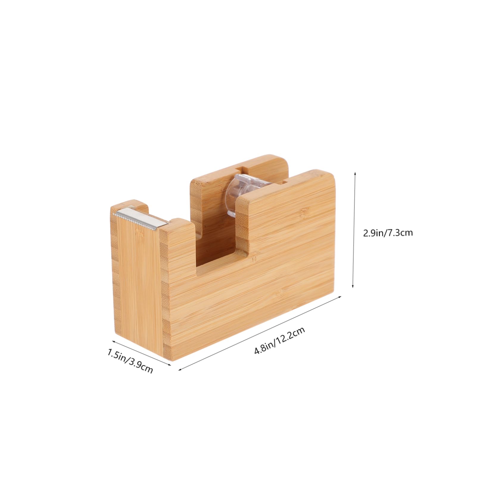 ARTIBETTER 2 Pezzi Dispenser per Nastro Adesivo Portatile Scrivania per Nastro Adesivo Utensile per Ufficio e Casa Facile Trasportare e Riporre