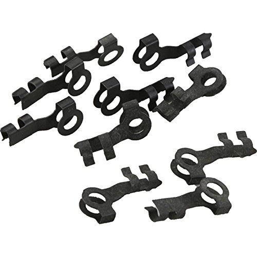 Eckler's Premier Quality Products 25-156988 - Corvette Door Lock Control Rod Clip Set