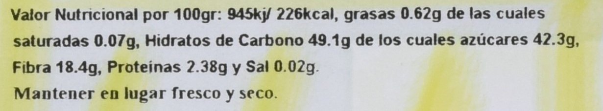Bionsan Ciruelas sin hueso Ecológicas - 3 Cajitas de 200 gr - Total: 600 gr (191801)