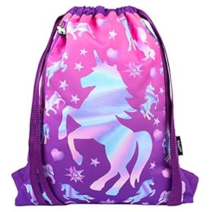 Fringoo – Kids Drawstring Bag | Perfect School Bag, PE Kit Bag, Swimming Bag or Sports Kit Bag | Includes 1.5cm Straps…