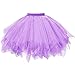 Produktbild KPPONG Damen Tüllrock Rockabilly Träume Petticoat Frauen Tutu Tüll Tutu Röcke Kurz Ballett Tanzkleid Unterrock