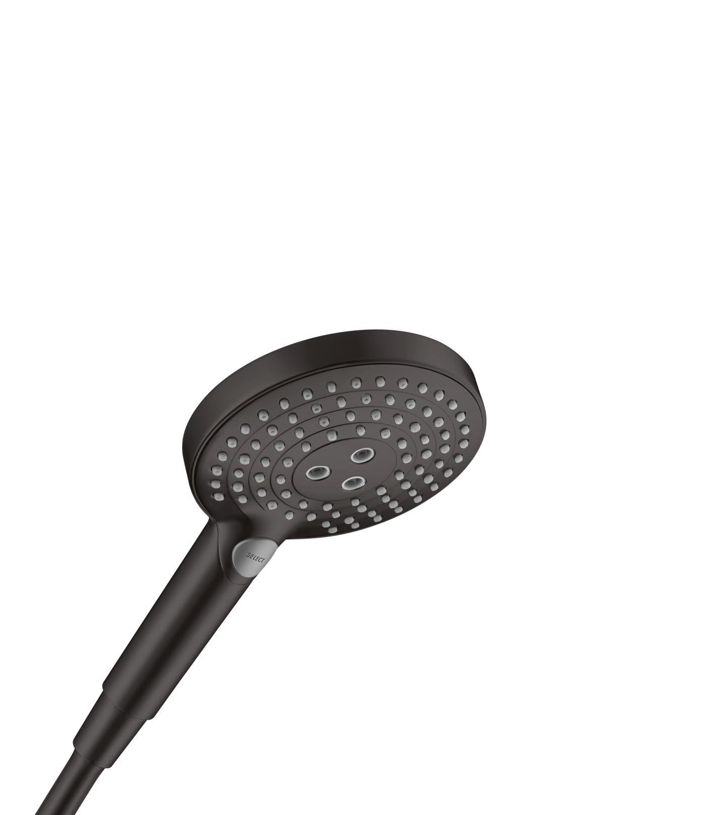 Hansgrohe26530670 Raindance Select S Hand Shower 120 3 Jet Matte Black, 3 Sprays