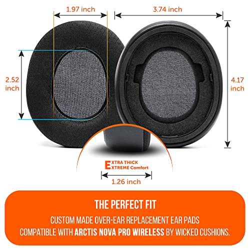 image for WC Freeze Nova Pro Wireless - Cooling Gel Earpads for Arctis Nova Pro 