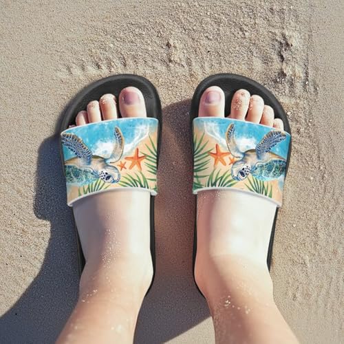 Girls Slides Cute Animal Pool Slides for Kids Summer Beach Shower Slide Sandals3