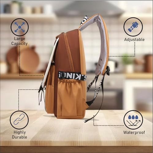 Image of Tinytot 30 Litre, Japanese Korean Style Capybara Niche College Students Light weight School bag Women's Travel Backpack