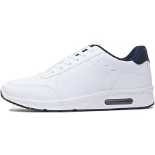 XL Mens White Lace Up Trainers