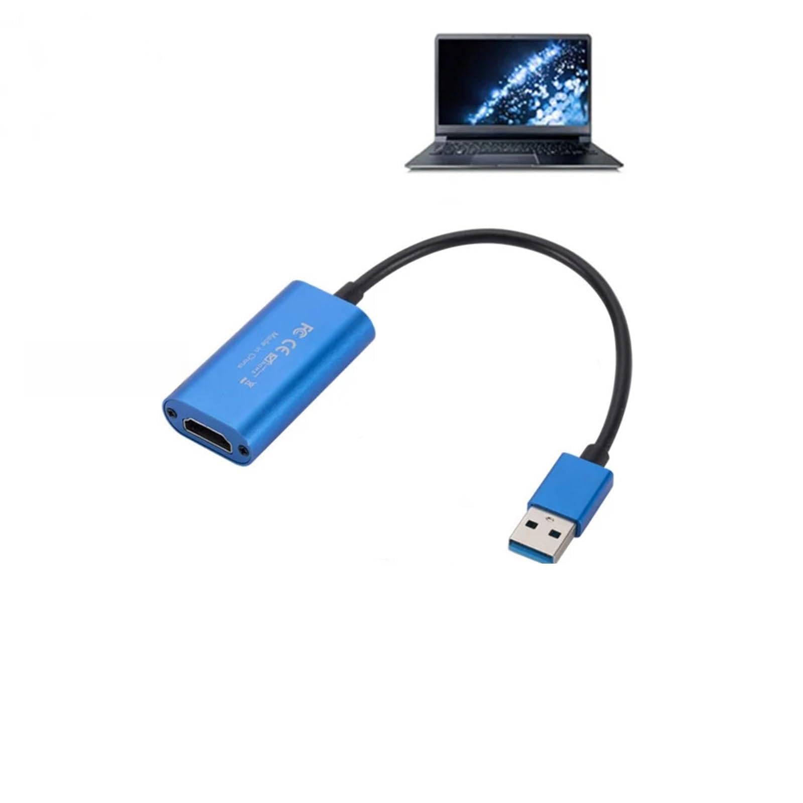 Tarjeta de captura de vídeo USB 3.0 4K HDMI para grabación de videojuegos en Switch y PS4