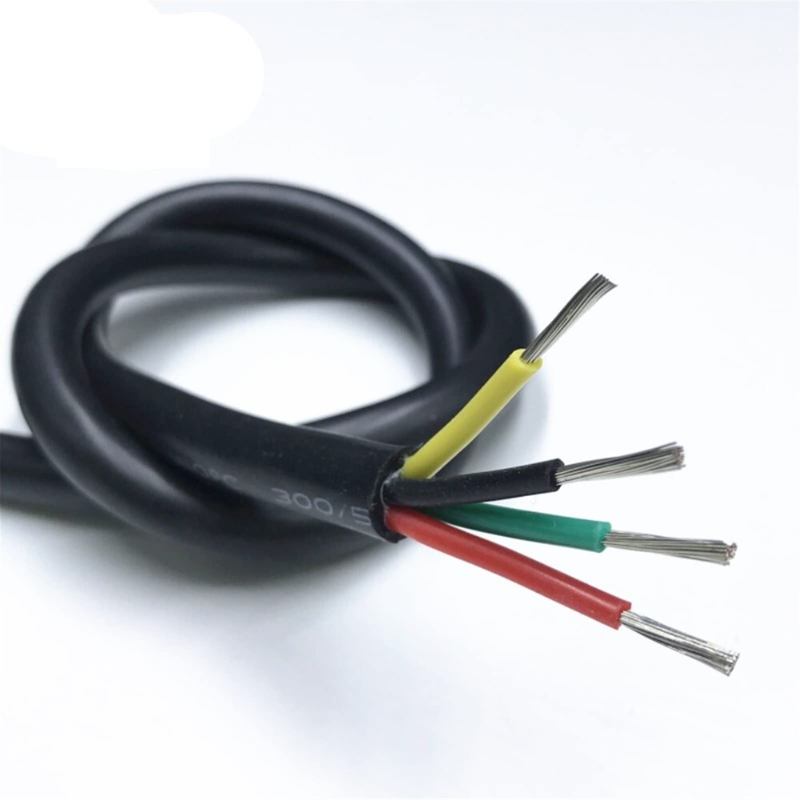Cavo elettrico in silicone, Cavo di terra multipolare in silicone 0,2-2,5 mm2 3-5 metri(2.5mm 13AWG,5meter)