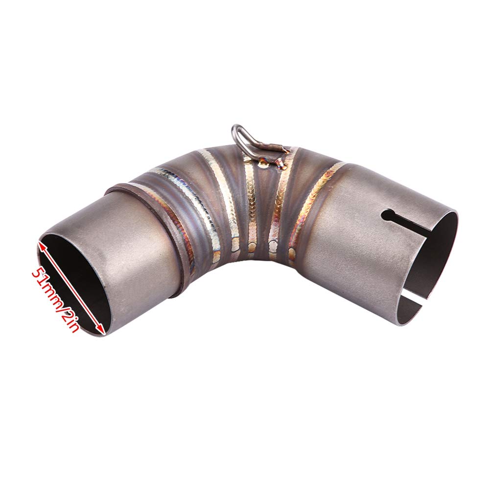 EBTOOLS pour ligne echappement cb1000r Lien Intermédiaire de Tuyau D'échappement de Moto Connect pour CB1000R 2008-2017