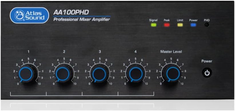 100W 4 Input Mixer Amplifier