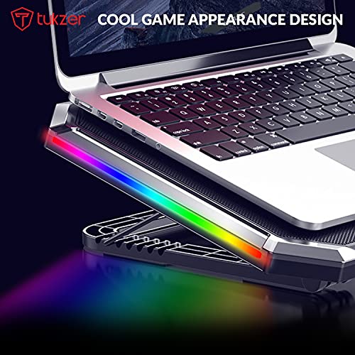 Tukzer RGB Laptop Cooling Pad, Portable 