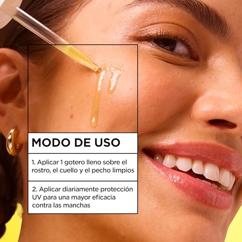 Miniatura 7 de Garnier Sérum Antimanchas Con 3,5 Vitamina C, Niacinamida Y Ácido Salicílico. En 6 Días Reduce Las Manchas. Eficacia Aprobada Por Laboratorios. Vegano, Aprobado Por Cruelty Free International