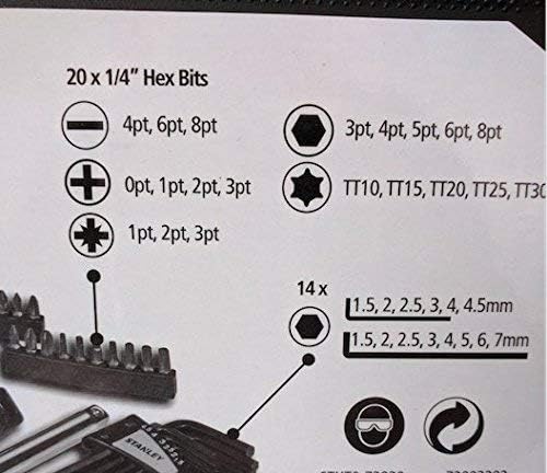 Stanley STHT0-73930 Socket Set 80 Pieces, Black - Image 5