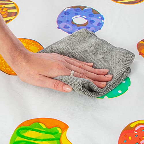 Tablecloth For Folding Table -Fitted Rectangular Table Cloth For 6 Foot – Size 32 X 72 Inch - (180 X 75 Cm) Plastic Vinyl Flannel Backed With Elastic Rim- For Christmas|Parties, Waterproof #TOP6