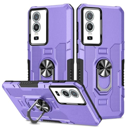 Coque Vivo Y76 5G rigide violette idéale pour regarder vos vidéos