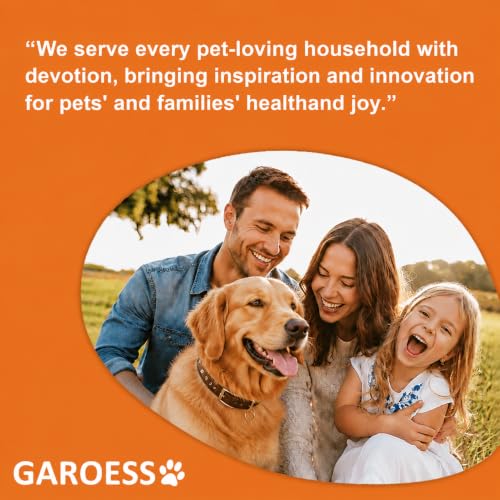 Dog Calming Collar, Pheromone Collar for Dogs(Upgraded Herbal Bead), for Dog Anxiety Relief, Stress Separation, Reduces Barking, Long‑Lasting, Adjustable, Waterproof-Black (3Refills +1Tags+1Collar) by GAROESS - Used condition - Image 8