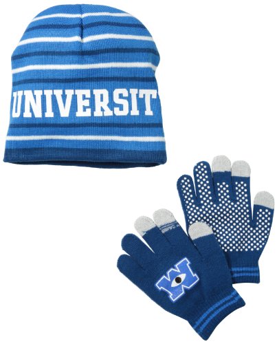 Image of Disney Little Boys' Monsters University Reversible Beanie And Glove Set