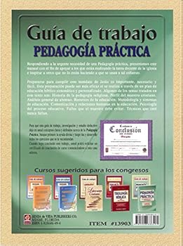 Guía de Trabajo, Pedagogía Práctica, Para la iglesia que cumple su misión educativa, Curso estandarizado para la formación de educadores cristianos