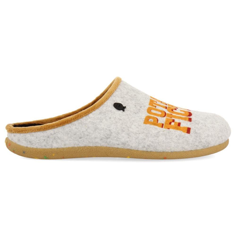 HOT POTATOES Athy, Men's Slippers, grey, 8 UK